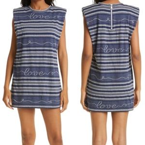 •LE SUPERBE• Mas Muscle Mini Dress in Love Jacquard‎ Size XS